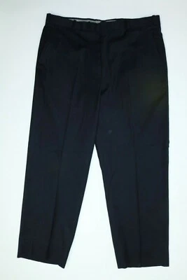 Mens Jaymar Blue Wool Dress Pants (Flat Front) 38x29 EUC - Image 1 of 4