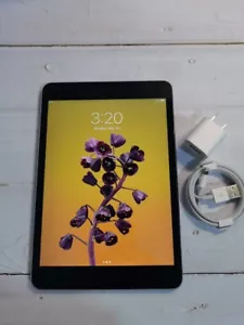 Apple iPad mini 3 -16GB Wi-Fi 4G iOS 8 Grey Tablet Unlocked Model A1599 - Picture 1 of 16