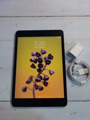 Apple iPad mini 3 -16GB Wi-Fi 4G iOS 8 Grey Tablet Unlocked Model A1599 - Image 1 of 4