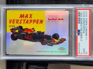 2020 Topps Formula 1 1954 World on Wheels Max Verstappen PSA 9 - Picture 1 of 2