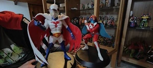 TATSUNOKO CHARACTER FIGURE KEN L'AQUILA E HURRICANE POLIMAR BANPRESTO - Foto 1 di 8