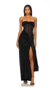 Bronx and Banco Gina Noir Gown Size 6 - Picture 1 of 15