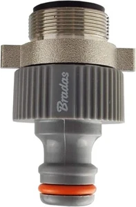 KÜCHENARMATURVERBINDER 24MM FEINGEWINDE AUF 3/4" BSPM + Schnellverbinder - Bild 1 von 6