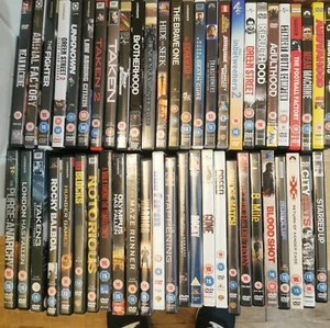 51 Action Movie DVD Collection Job Lot Crime Gangster Comedy 2000's Movies - Picture 1 of 8