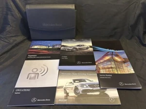 GENUINE MERCEDES-BENZ C-CLASS SALOON W205 2014-2018 OWNERS MANUAL HANDBOOK PACK - Picture 1 of 3