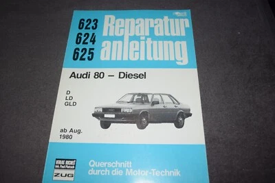 Reparaturanleitung Reparaturhandbuch  Audi 80 B2 Typ 81 Diesel erstklassig - Bild 1 von 4