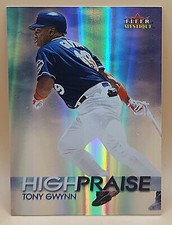 2000 Fleer Mystique High Praise #HP9 Tony Gwynn 