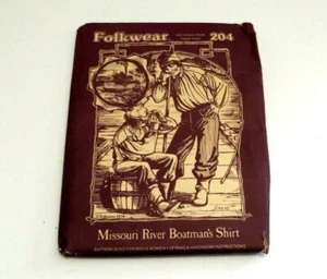 Vintage Folkwear Schnittmuster Maritim Reenactment Kostüm Cosplay Theater   - Bild 1 von 6