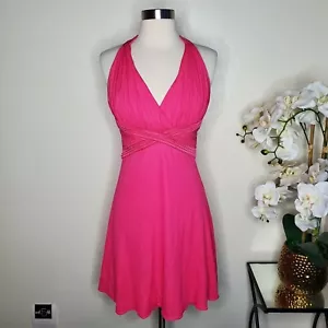 Badgley Mischka Party Cocktail Dress Pink Womens SIZE 4 - Picture 1 of 10