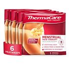 ThermaCare Portable Menstrual Heating Pad, Period Paid Relief Heat Patches for C