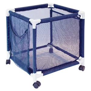 Rolling Pool Storage Small Organizer Bin, 18 - Picture 1 of 9