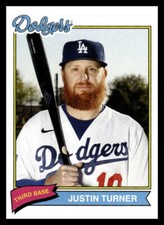 2020 Topps X Super 70s Sports Justin Turner   90 Los Angeles Dodgers