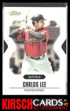 Carlos Lee 2007 Finest #76 Refractors Houston Astros