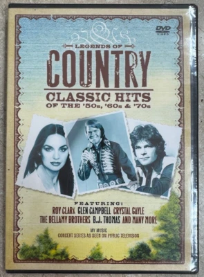 Legends of Country Classic Hits of the '50s, '60s & '70s (DVD) Roy Clark+++ - image 1 of 2