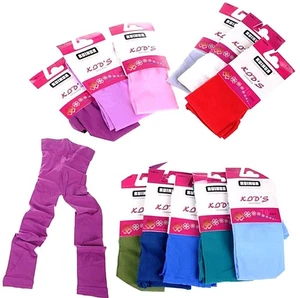Sale!! 10 PAAR Kinderleggings Leggings lang 70 den versch. Farben und Größen - Bild 1 von 4