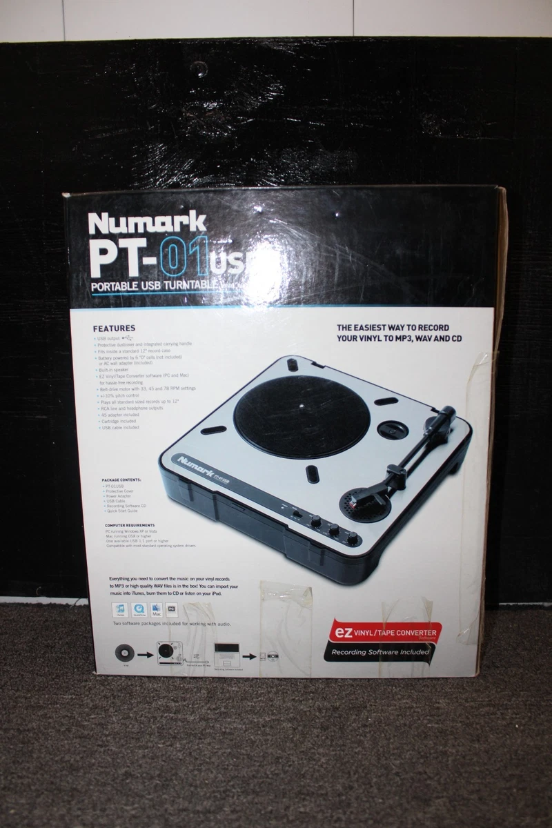 Numark PT01 USB Out DJ Turntables for sale | eBay