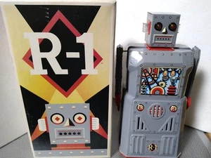 Masudaya R-1 Blechroboter unbenutzt - Bild 1 von 9