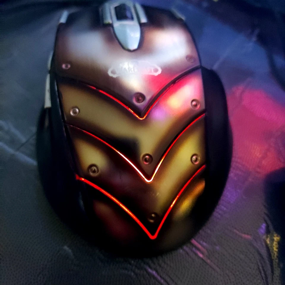 Mouse para juegos World of Warcraft Cataclysm serie Steel MMO con cable USB 62100 probado Foto 1 de 4