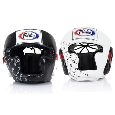 Fairtex Head Guard HG10 Headguard Boxeo Muay Thai Completo Super Sparring Foto 1 de 4