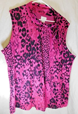 Emma James 3 X Майка Розовая с Геометрическим Черным Узором Очень Мягкая и Красивая - Изображение 1 из 4