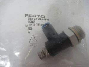 Festo 162969 1-Way Control Valve QS-6 G3/8 400-550 l/min 0.2-10 bar ! NWB ! - Picture 1 of 1