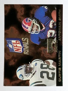 1998 Playoff Momentum NFL Rivals #10 Curtis Martin/Antowain Smith - Bild 1 von 2