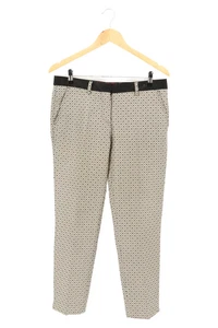 SAND Pantaloni Stoffa Donna Beige Geometrici Eleganti (IT 40, EU 36) - Foto 1 di 2