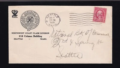 Maryland Casualty Company Insurance Advertising Cover (-353) - Image 1 of 2