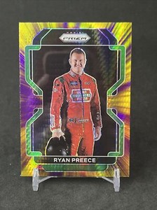 2022 PRIZM RACING NASCAR Purple Yellow Hyper Ryan Preece #21