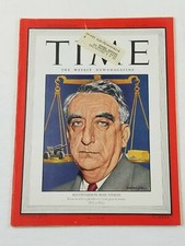 TIME MAGAZINE JULY 9 1945 RECONVERSION BOSS VINSON WW2 WORLD WAR 2