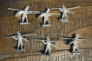Lot 6 Garrison Lead Miniatures Roman Greeks Spartan Hoplites Spear Soldier 28mm - Picture 1 of 7