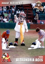 2006 Alexandria Aces Grandstand #26 Alex the Ace MASCOT - NM Baseball Card
