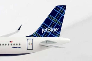 JETBLUE Airways TARTAN Librea Airbus A320 SÓLIDO Modelo 1/150 Avión SKR985 NUEVO - Imagen 1 de 11