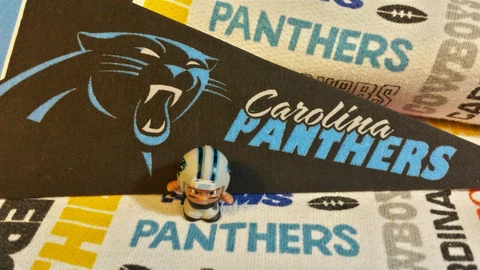 NFL Teenymates Carolina Panthers Linebacker (LB/def pose) figure Cover