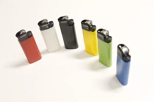Personalised Lighters small plastic with any name logo text - Picture 1 of 7