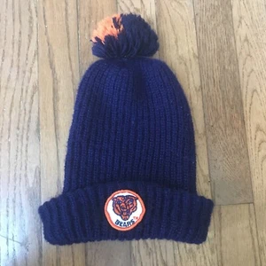 Chicago Bears NFL Football Wintermütze Bommel Old School Vintage selten navy Strick - Bild 1 von 3