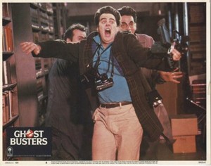 Ghostbusters 11x14 Original Lobby Card Dan Aykroyd Bill Murray Harold Ramis 1984