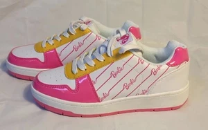 Mattel Barbie Women's size 6 Skater Tennis Shoes Sneakers Hot Pink - Picture 1 of 22