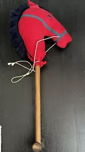 antique hobby horse Red Toy Collector Or Decor - Picture 1 of 11