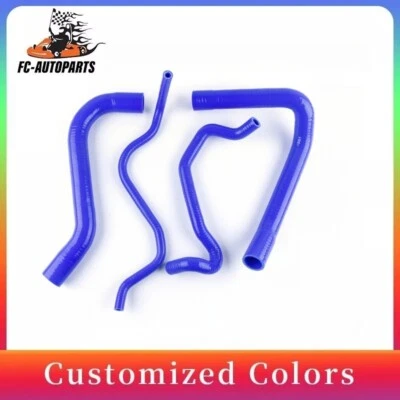 For BMW S1000R S1000XR S1000RR HP4 2009-2019 Silicone Radiator Blue Hoses Kit - Image 1 of 4