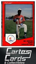 Mel Houston 1989 ProCards Minor League Team Sets #170  Jacksonville Expos