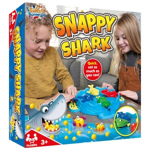 Snappy Shark Spiel Hungrige Haie traditionell Kinder Familie Spaß Spiel ideales Weihnachtsgeschenk - Bild 1 von 6