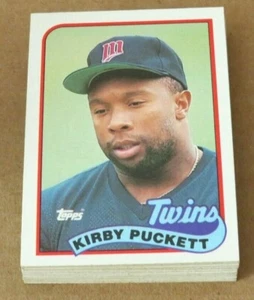 Minnesota Twins Kirby Puckett 1989 Topps Team Set 29 Cards - Picture 1 of 1