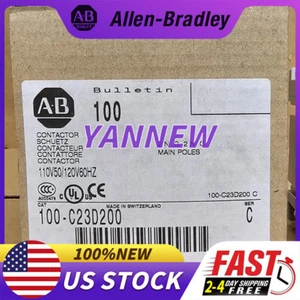 New Factory Sealed Allen Bradley 100-C23D200 contactor Free Shipping - Bild 1 von 3