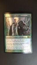 M15 ** Yeva, Nature's Herald (FOIL) ** Mtg Magic (EX/SP)