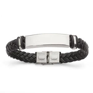 PULSERA DE CUERO acero inoxidable pulsera de cuero pulsera de pareja pulsera de hombre pulsera de mujer  - Imagen 1 de 1