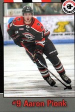 2022-23 Waterloo Black Hawks Hockey Part 2 Aaron Pionk Trading Card USHL