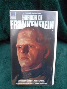 The Horror of Frankenstein (VHS, 1970) Ralph Bates, Kate O'Mara - Picture 1 of 7