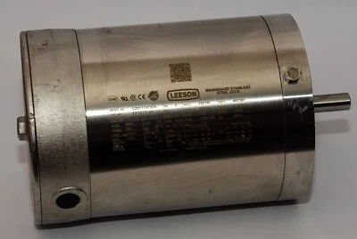 LEESON 3/4HP 3 Phase Premium Stainless Duck Motor 208-230/460 190/380 (117272.00 - Image 1 of 4