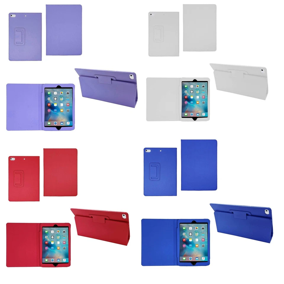 For Apple iPad Mini 2 Case Cover Flip Folio Leather Wallet Credit Card Slot - Image 1 of 1